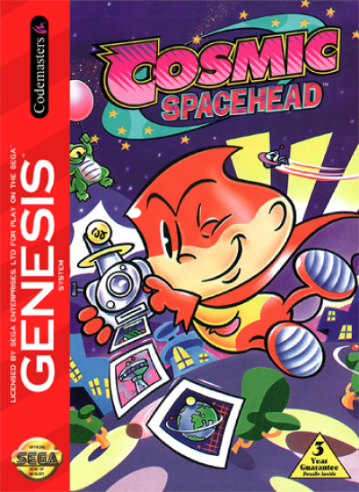 Cosmic spacehead sega прохождение