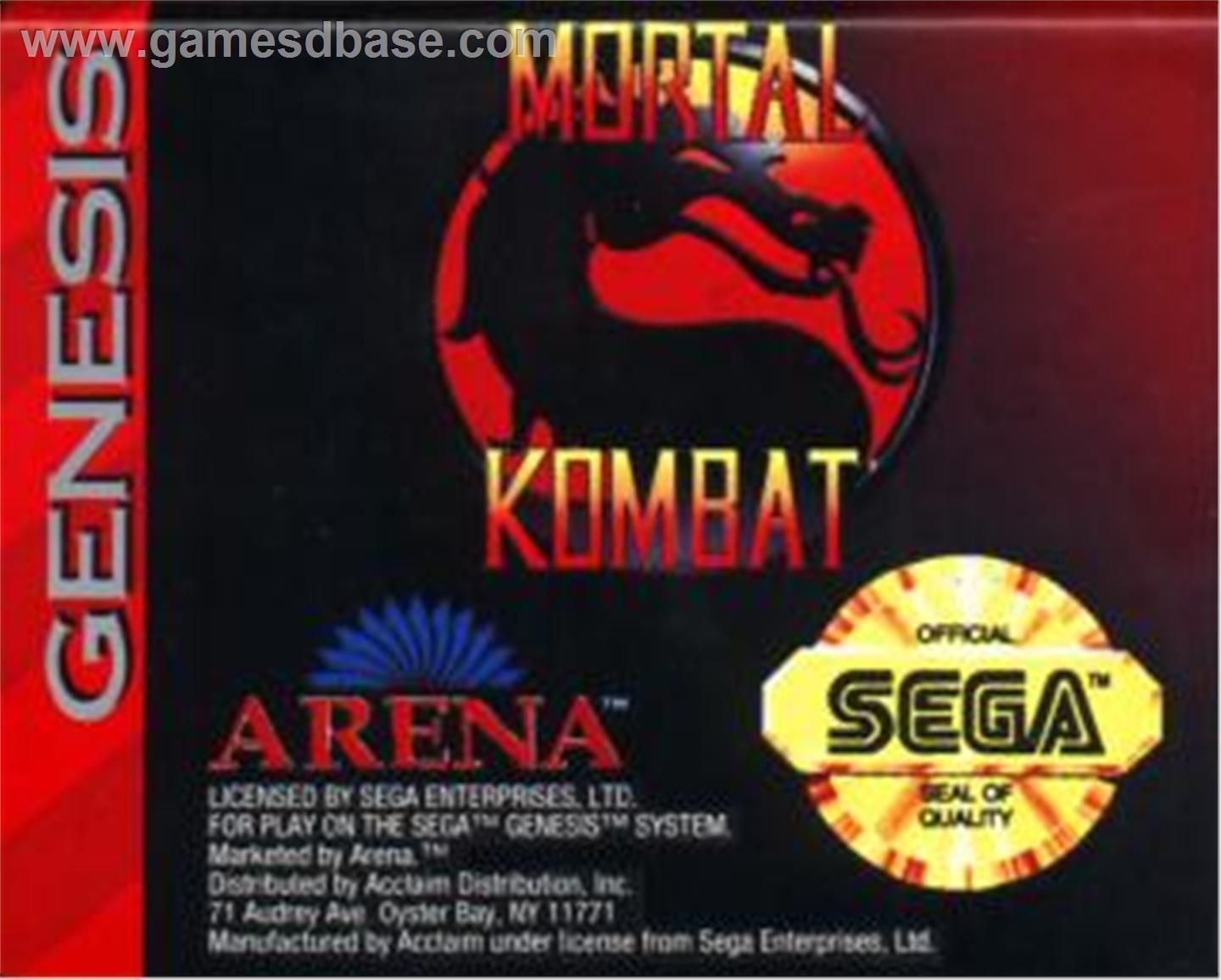 Mortal kombat sega управление